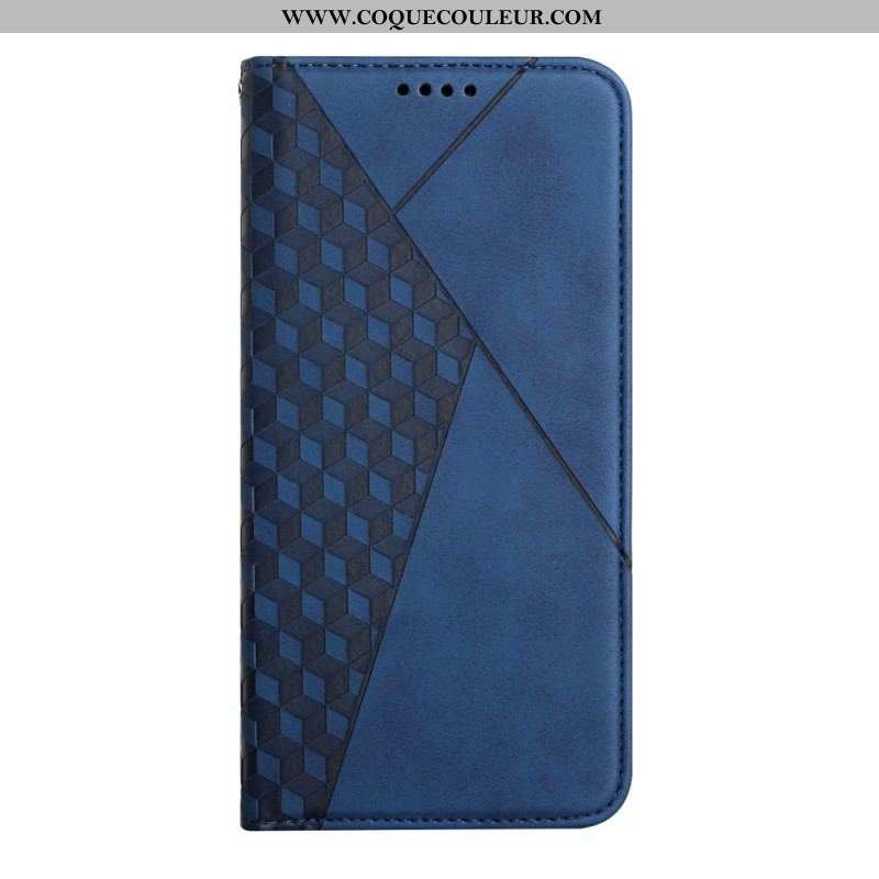 Flip Cover Samsung Galaxy S23 Ultra 5G Style Cuir Motif 3D