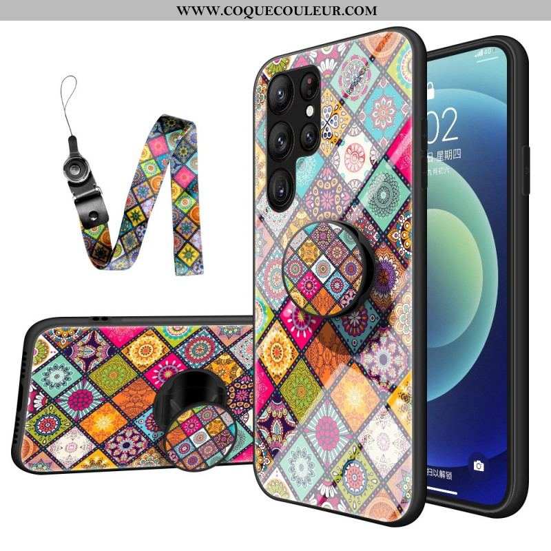 Coque Samsung Galaxy S23 Ultra 5G Patchwork