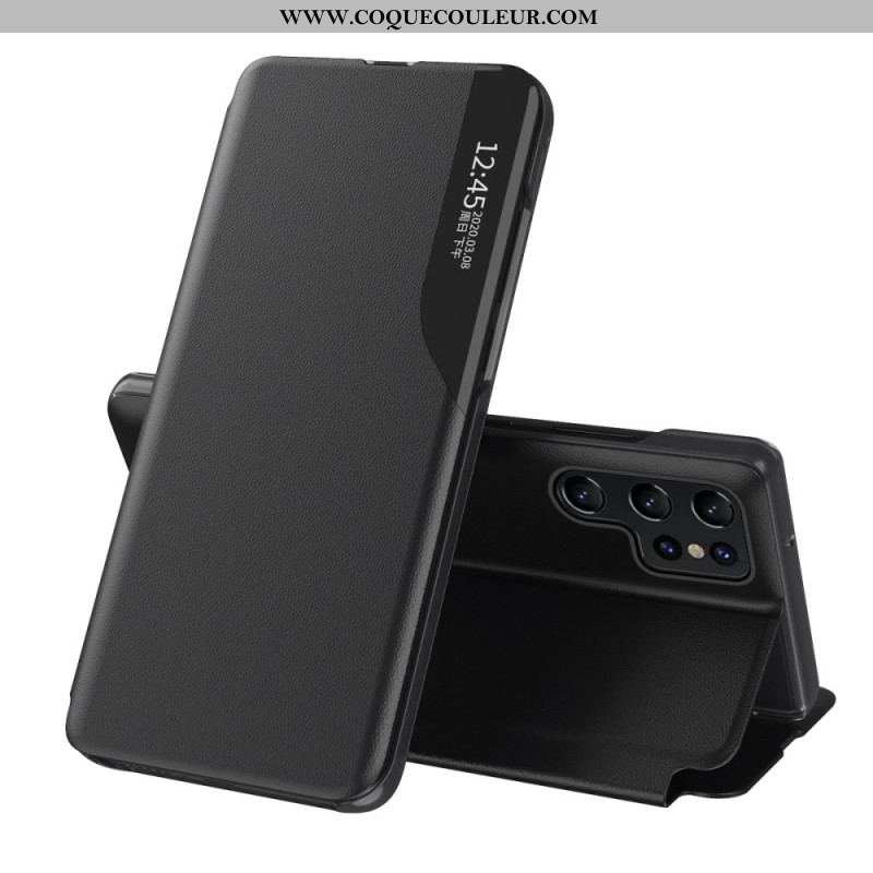 View Cover Samsung Galaxy S23 Ultra 5G Simili Cuir