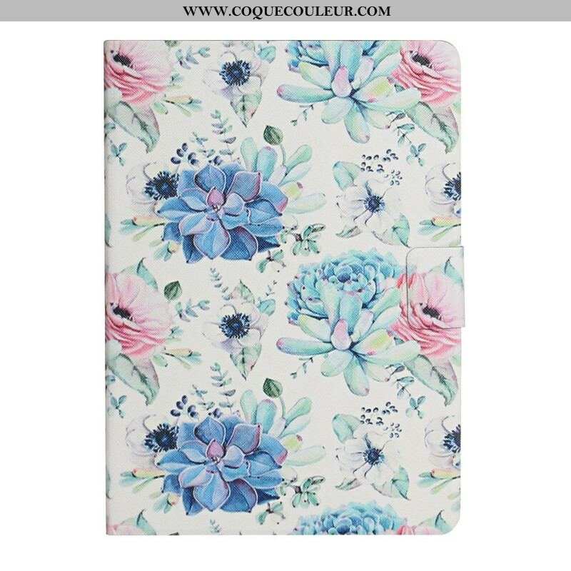 Housse Samsung Galaxy Tab A7 Lite Fleurs Fleurs Fleurs