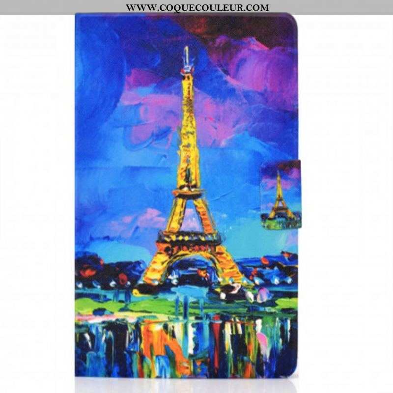 Housse Samsung Galaxy Tab A7 (2020) Tour Eiffel