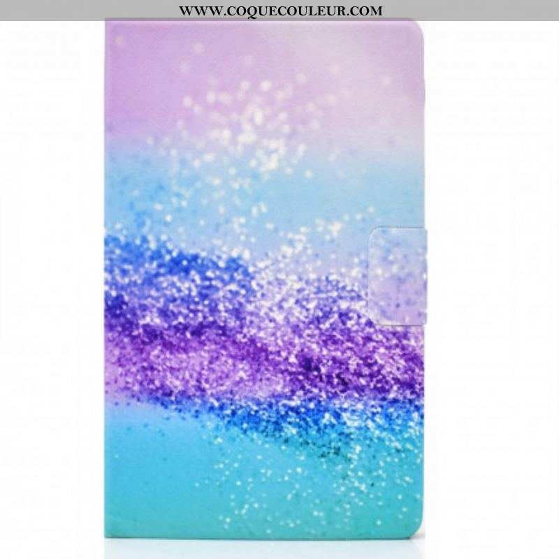 Housse Samsung Galaxy Tab A7 (2020) Paillettes Brillantes