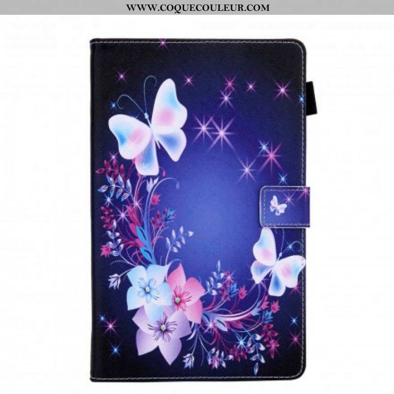 Housse Samsung Galaxy Tab A7 (2020) Multiples Papillons