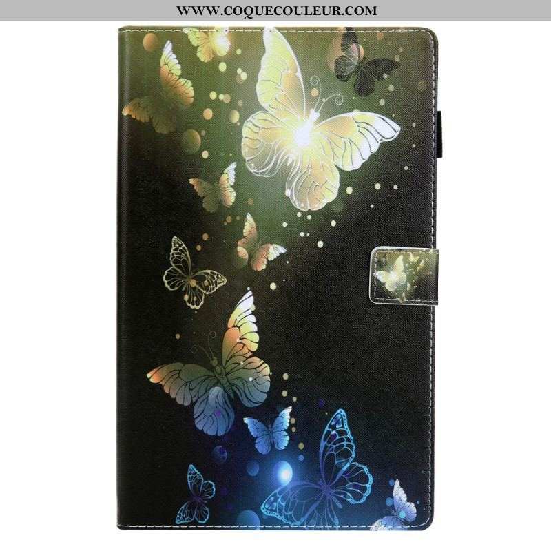 Housse Samsung Galaxy Tab A8 (2021) Papillons Magiques