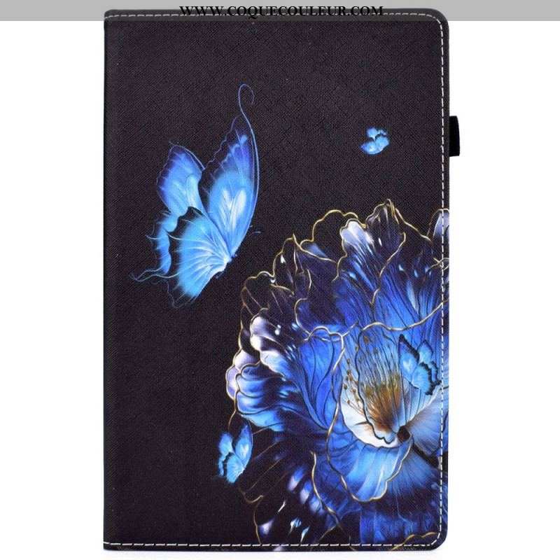 Housse Samsung Galaxy Tab A8 (2021) Papillons Enchantés