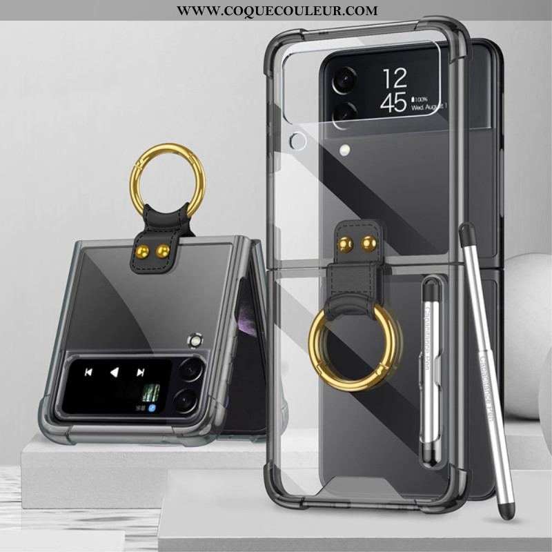 Coque Samsung Galaxy Z Flip 4 Teintée avec Stylet GKK