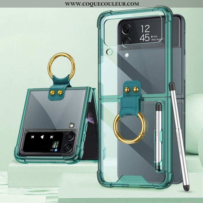 Coque Samsung Galaxy Z Flip 4 Teintée avec Stylet GKK