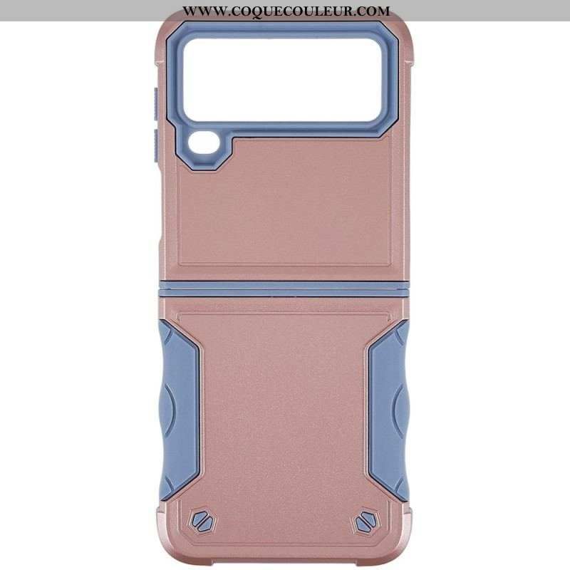 Coque Samsung Z Flip 4 Hybride à Boutons