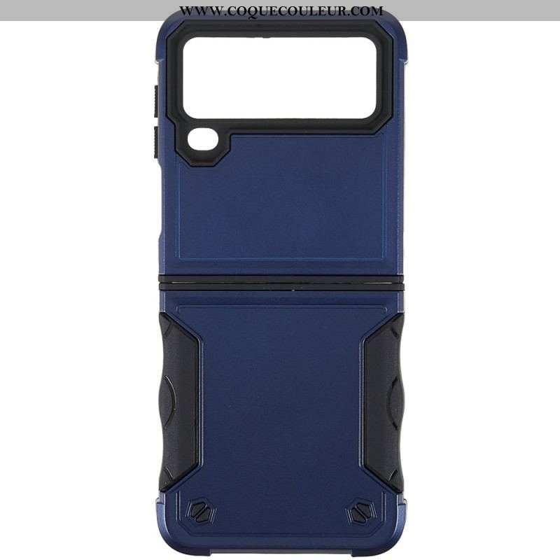 Coque Samsung Z Flip 4 Hybride à Boutons