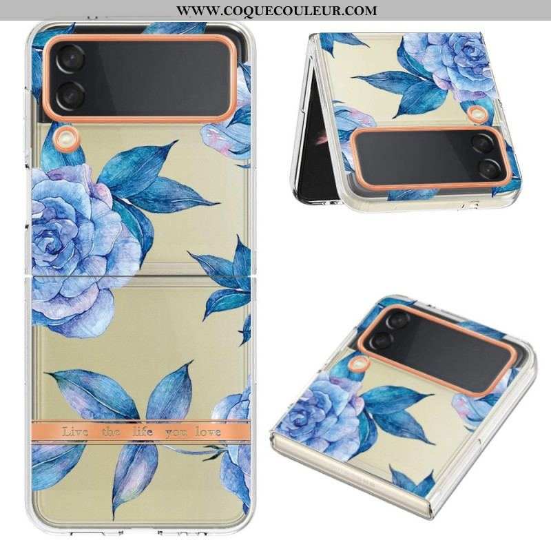 Coque Samsung Galaxy Z Flip 4 Florale