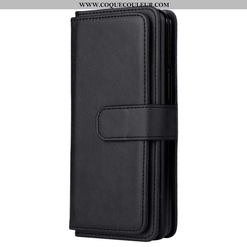 Housse Samsung Galaxy Z Fold 3 5G Multi-fonctions Porte-Monnaie Business