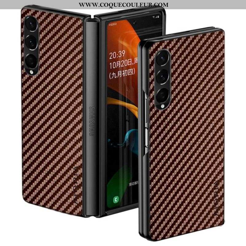 Coque Samsung Galaxy Z Fold 4 AIORIA Fibre de Carbone