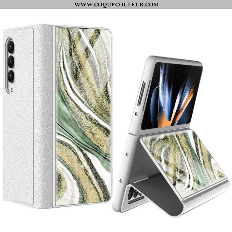 Coque Samsung Galaxy Z Fold 4 GKK Marble Waves