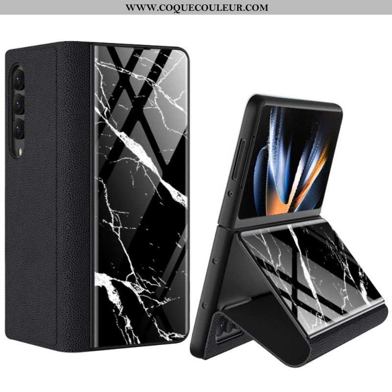 Coque Samsung Galaxy Z Fold 4 GKK Marble Waves