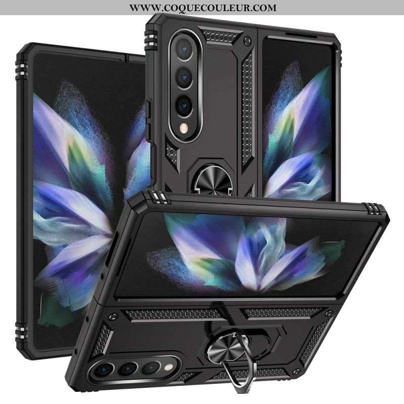 Coque Samsung Galaxy Z Fold 4 Military Grade avec Anneau