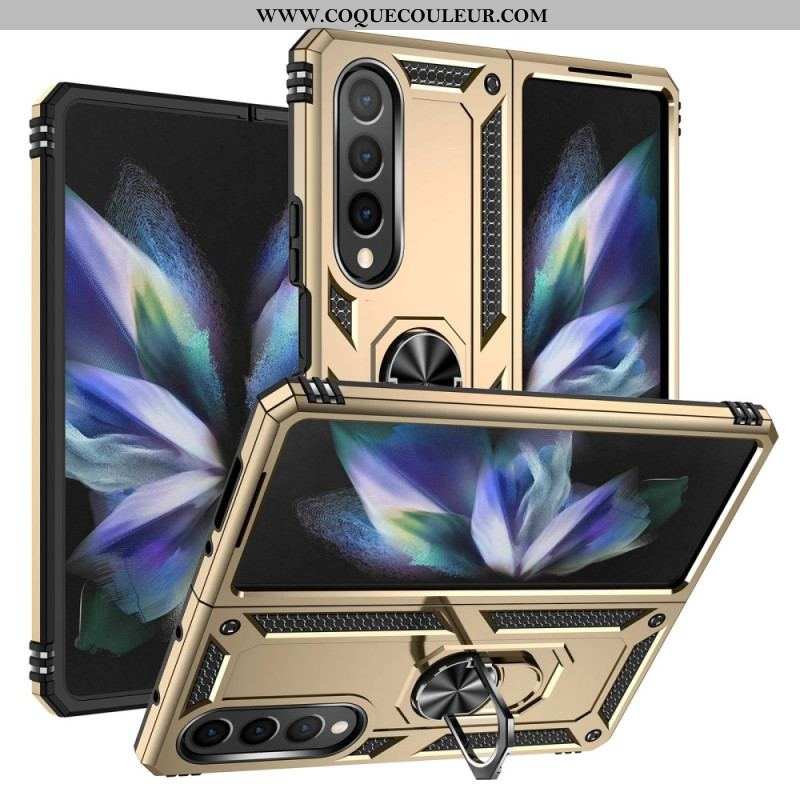 Coque Samsung Galaxy Z Fold 4 Military Grade avec Anneau