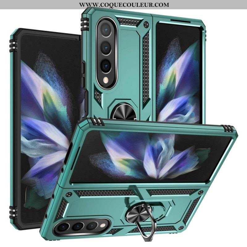 Coque Samsung Galaxy Z Fold 4 Military Grade avec Anneau