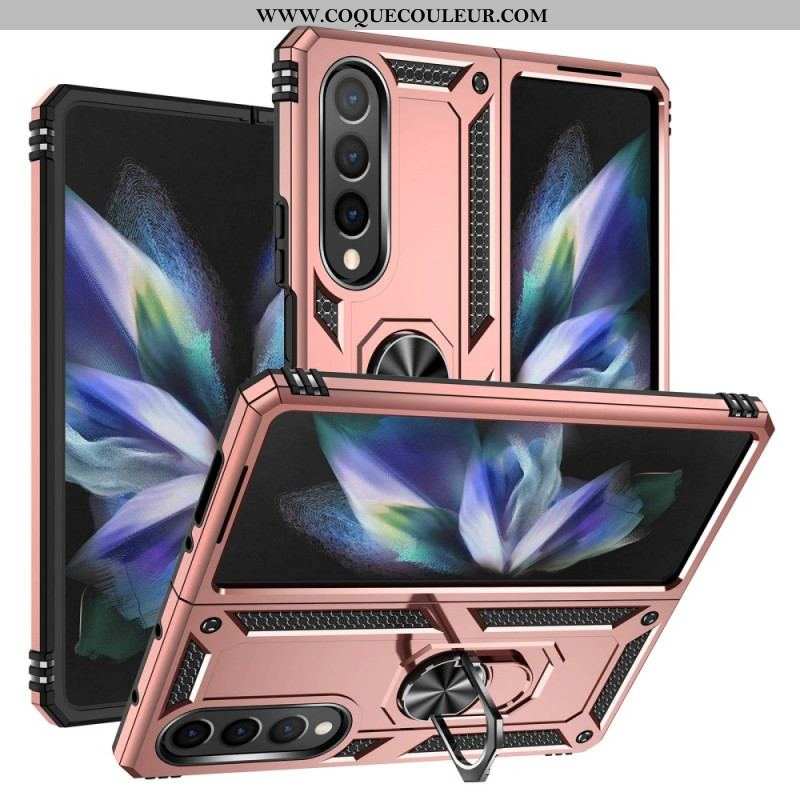 Coque Samsung Galaxy Z Fold 4 Military Grade avec Anneau