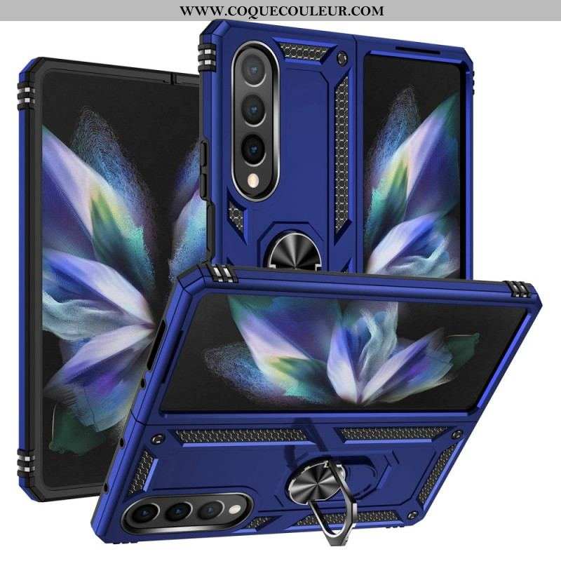 Coque Samsung Galaxy Z Fold 4 Military Grade avec Anneau