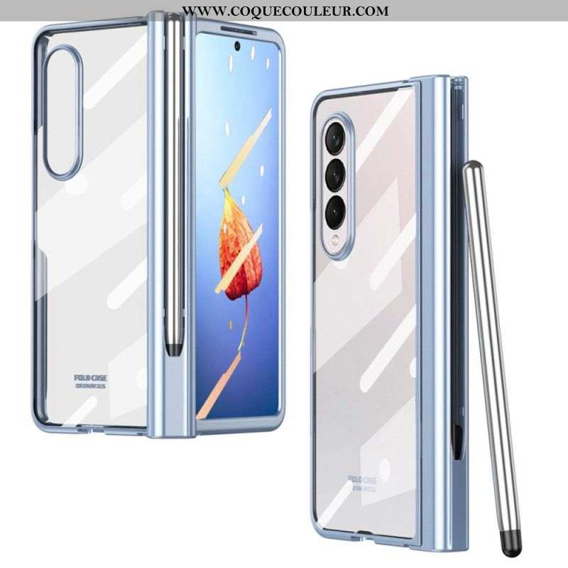 Coque Samsung Galaxy Z Fold 4 Frosted Shell avec Stylet