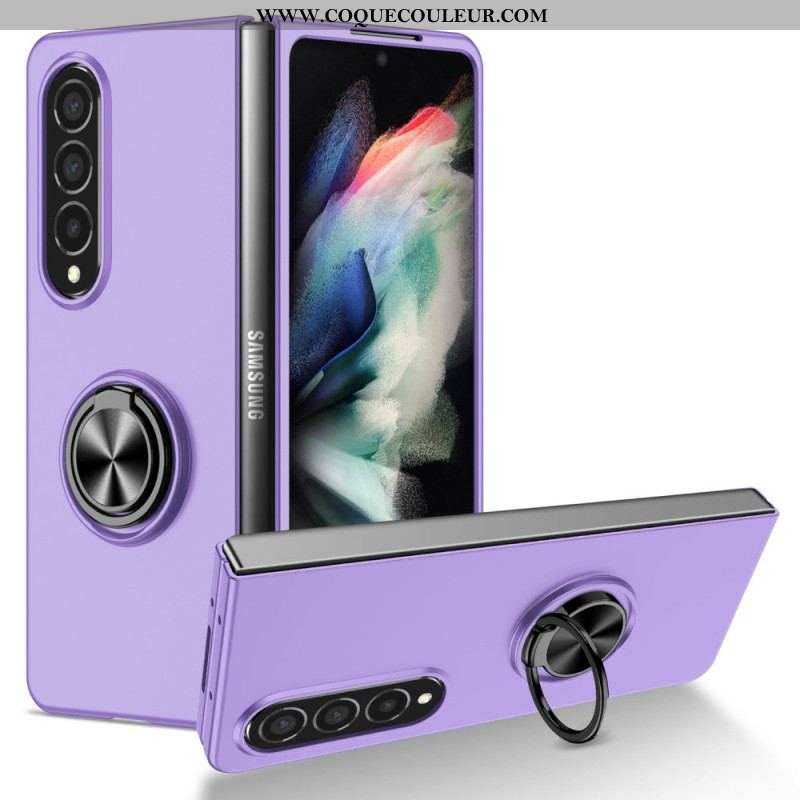 Coque Samsung Galaxy Z Fold 4 Basic Color Anneau