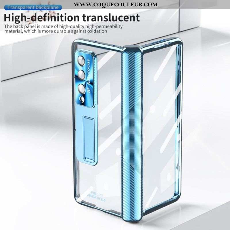 Coque Samsung Galaxy Z Fold 4 Transparente Verre Trempé et Charnière