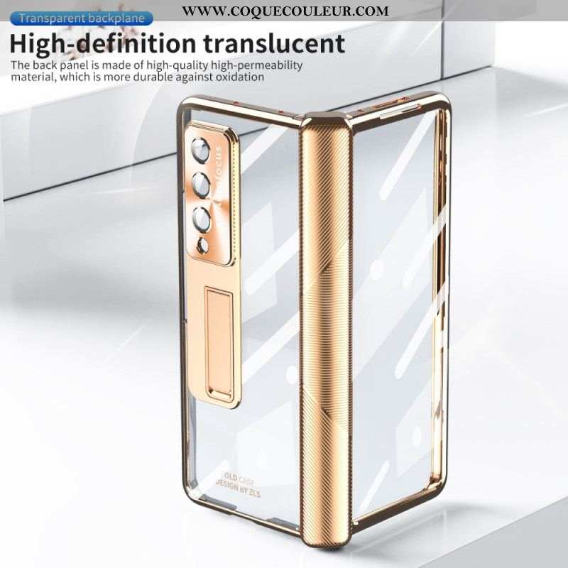 Coque Samsung Galaxy Z Fold 4 Transparente Verre Trempé et Charnière