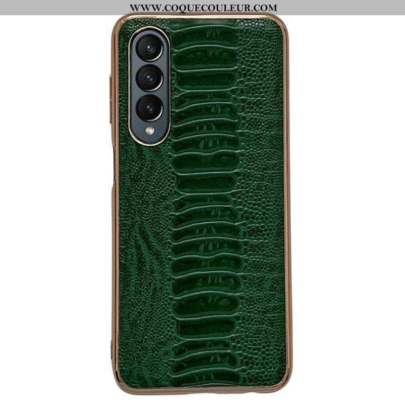 Coque Samsung Galaxy Z Fold 4 Croco Line