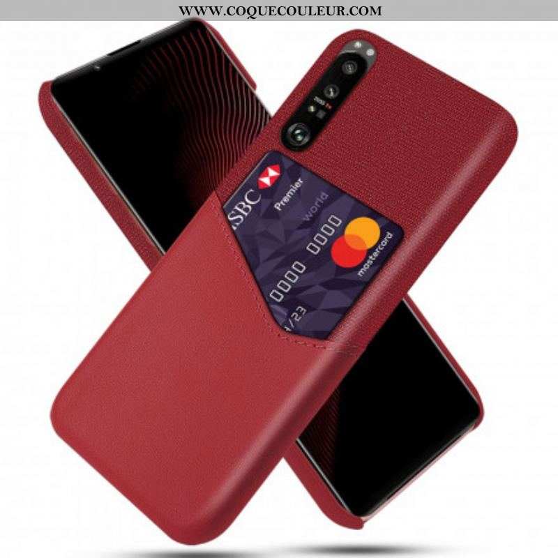 Coque Sony Xperia 1 III Porte-Carte KSQ