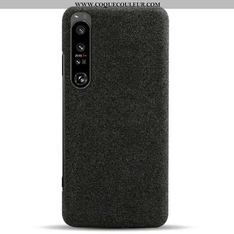 Coque Sony Xperia 1 IV Tissu