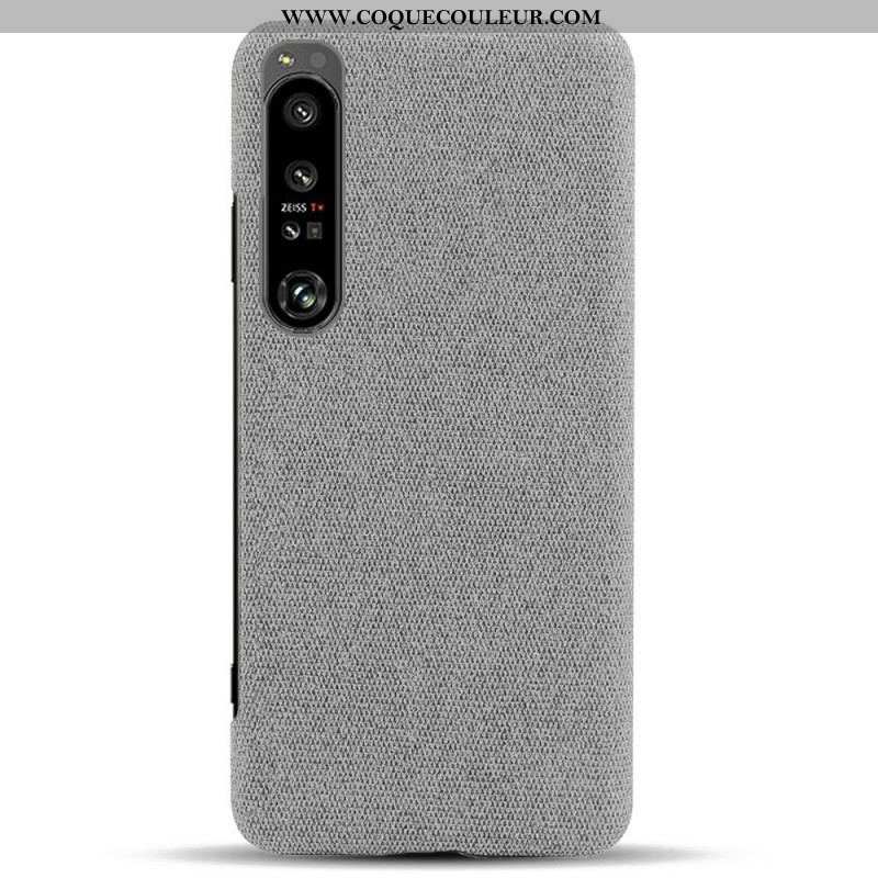 Coque Sony Xperia 1 IV Tissu