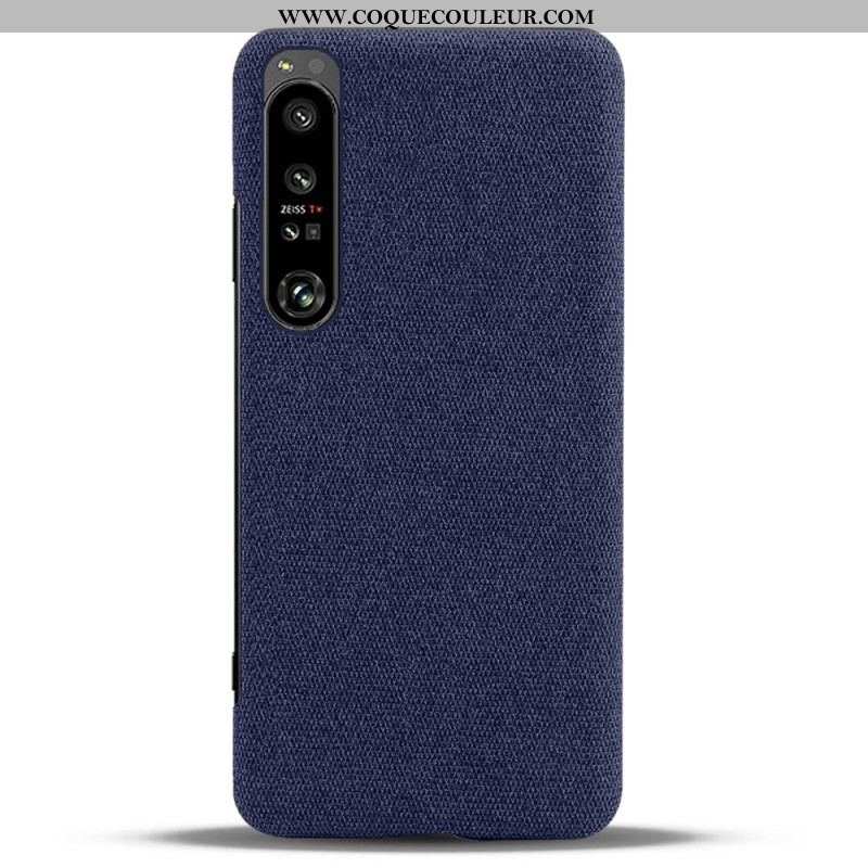 Coque Sony Xperia 1 IV Tissu