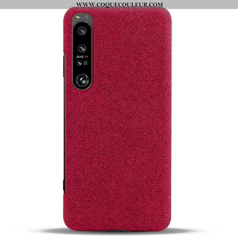 Coque Sony Xperia 1 IV Tissu