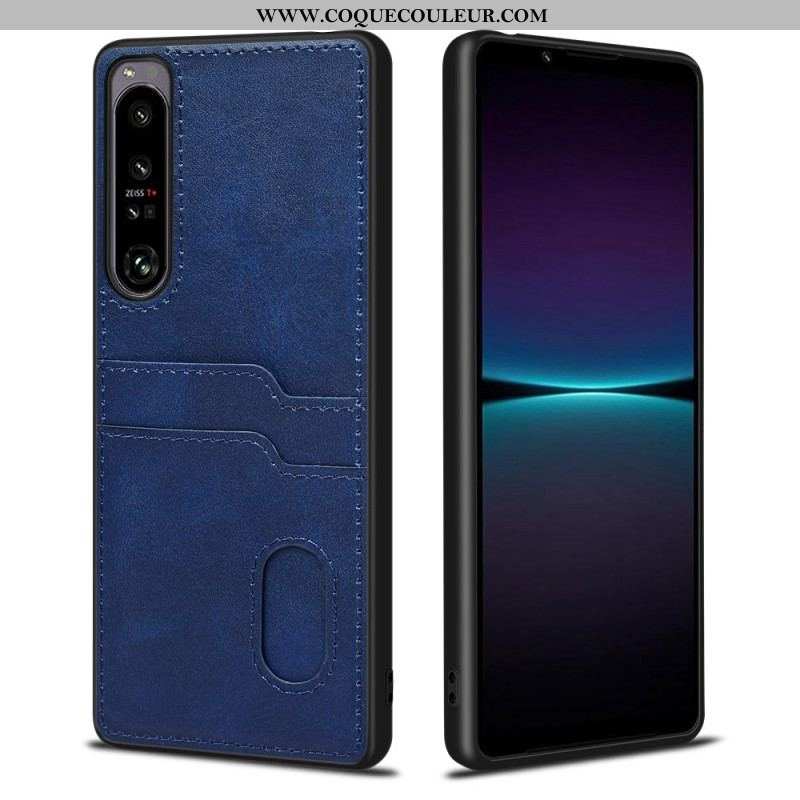 Coque Sony Xperia 1 IV Double Porte-Cartes