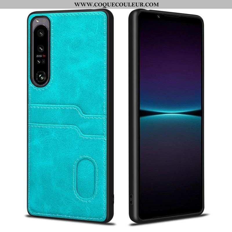 Coque Sony Xperia 1 IV Double Porte-Cartes