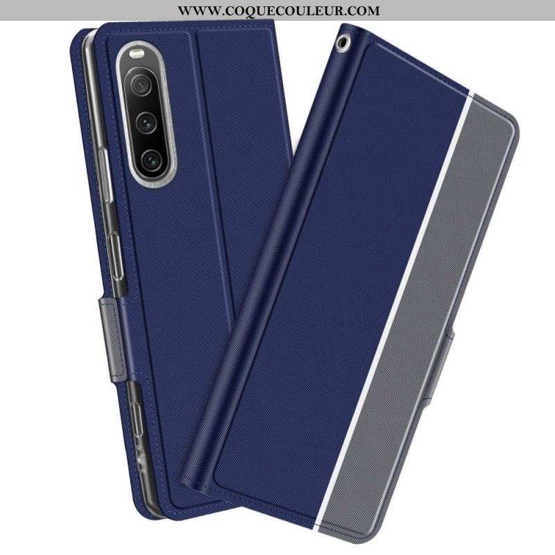 Flip Cover Sony Xperia 10 IV Bicolore BaiYu