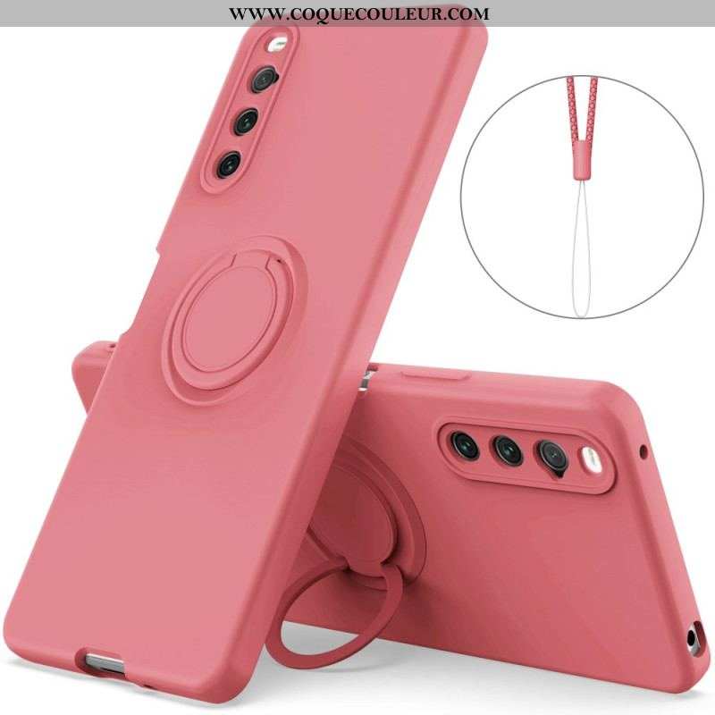 Coque Sony Xperia 10 IV Unie Anneau-Support