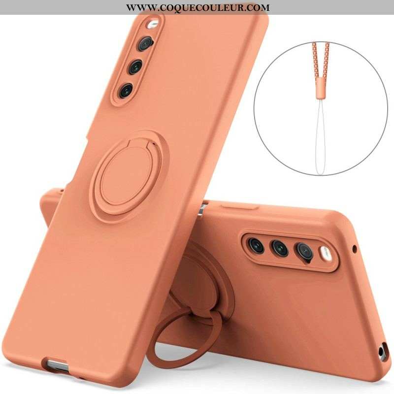 Coque Sony Xperia 10 IV Unie Anneau-Support