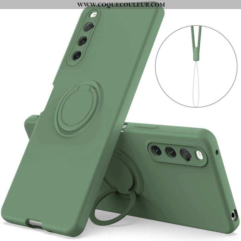 Coque Sony Xperia 10 IV Unie Anneau-Support