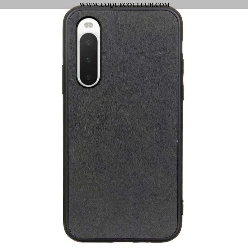 Coque Sony Xperia 10 IV Simili Cuir Texturé