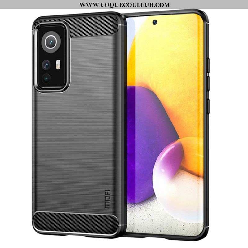 Coque  Xiaomi 12 / 12X  Fibre Carbone Brossée MOFI