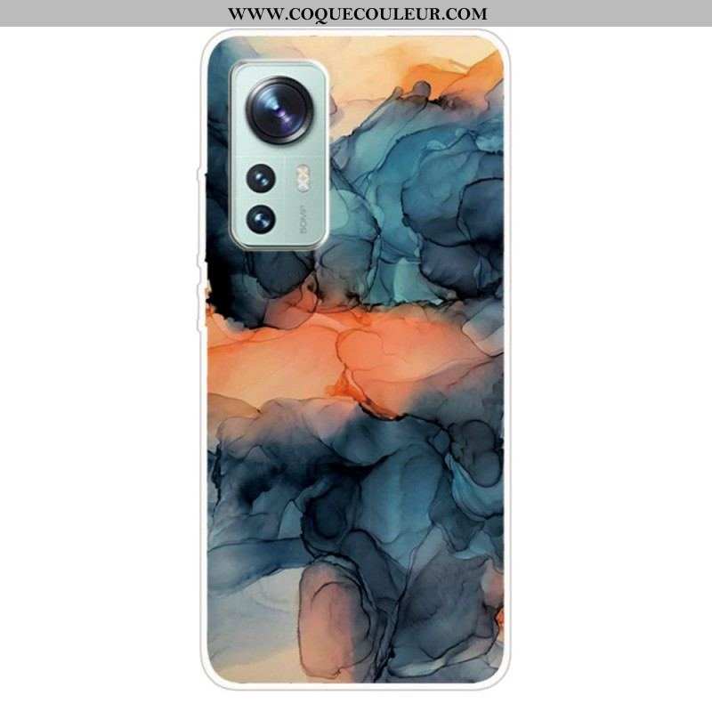 Coque  Xiaomi 12 / 12X  Silicone Marbre