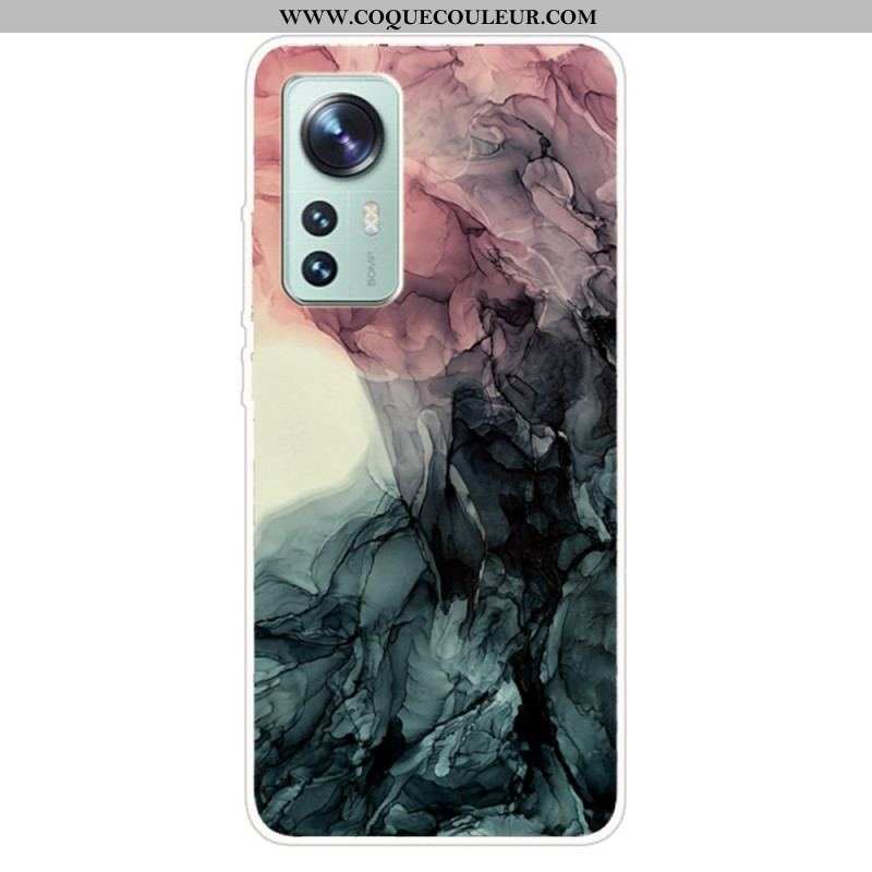 Coque  Xiaomi 12 / 12X  Silicone Marbre