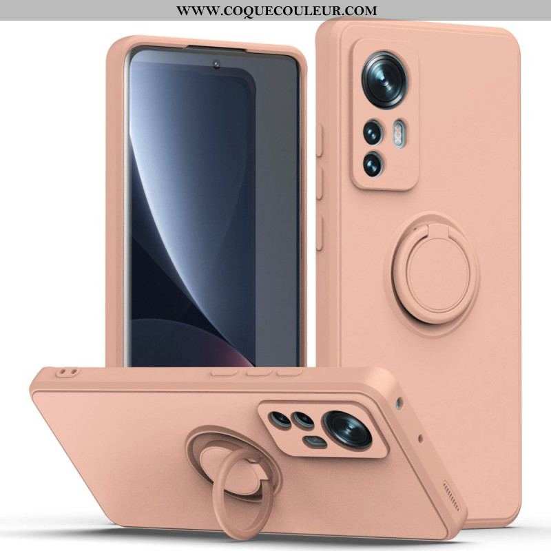 Coque Xiaomi 12 / 12X Unie Anneau-Support