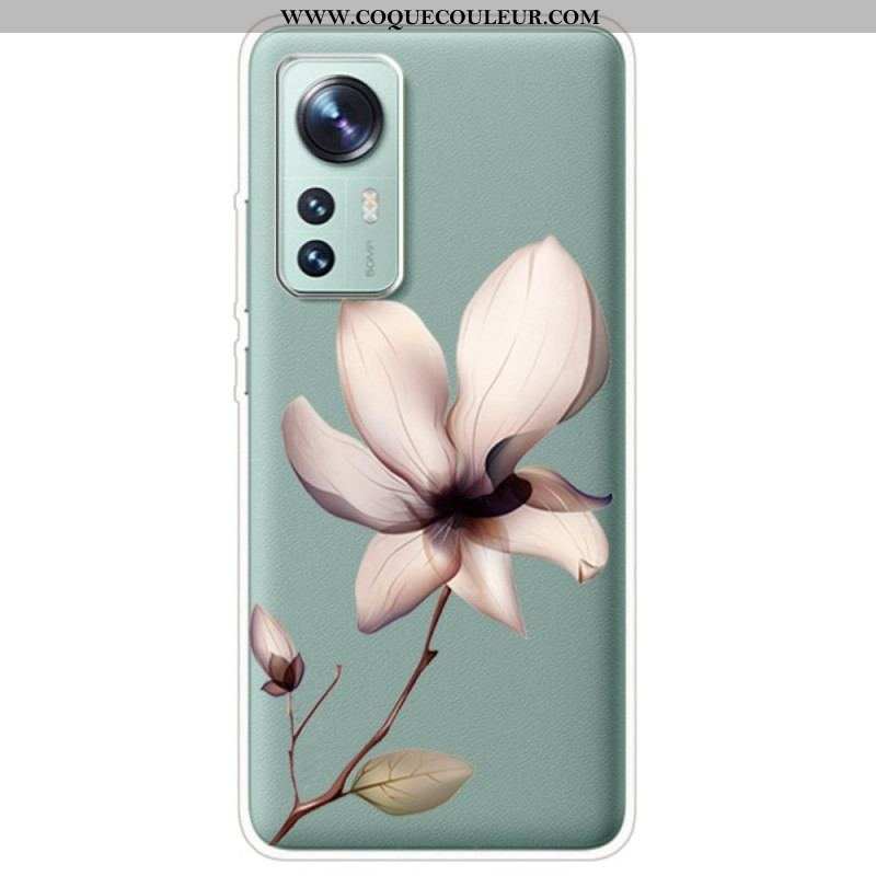 Coque  Xiaomi 12 / 12X  Transparente Une Fleur