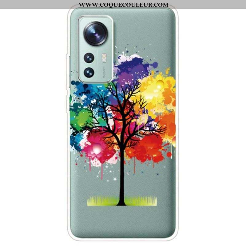 Coque  Xiaomi 12 / 12X  Arbre Aquarelle