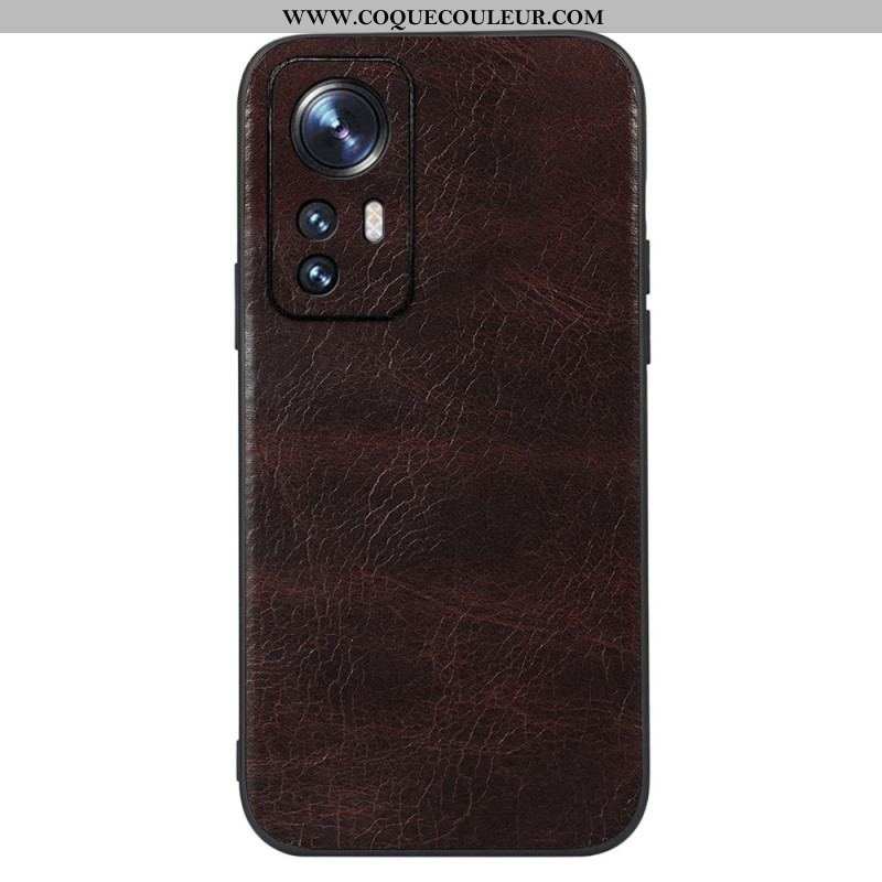 Coque Xiaomi 12 / 12X Véritable Cuir