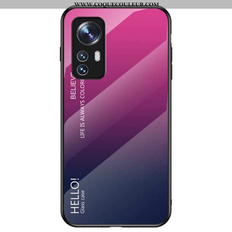 Coque  Xiaomi 12 / 12X Verre Trempé Hello