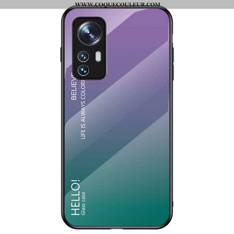 Coque  Xiaomi 12 / 12X Verre Trempé Hello