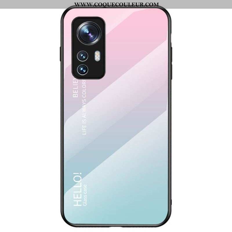 Coque  Xiaomi 12 / 12X Verre Trempé Hello